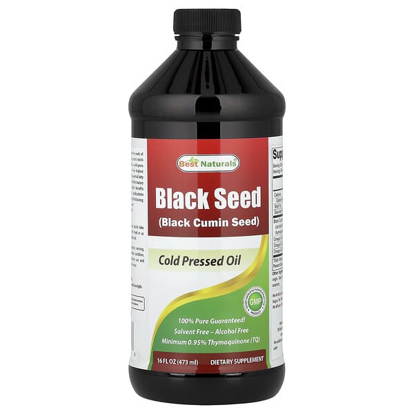 Best Naturals, Black Seed, Cold Pressed Oil, 16 fl oz (473 ml)