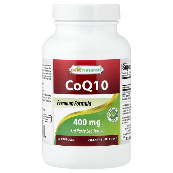 Best Naturals, CoQ10, 400 mg, 60 Capsules
