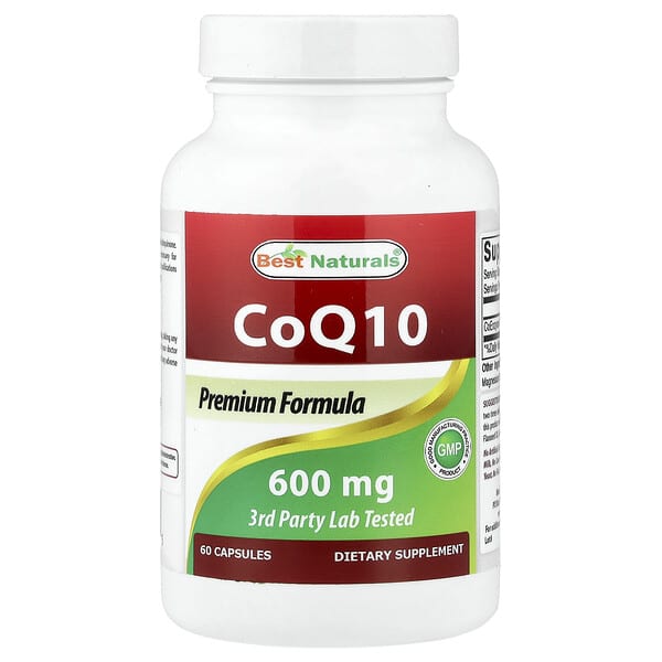 Best Naturals, CoQ10, 600 mg, 60 Capsules