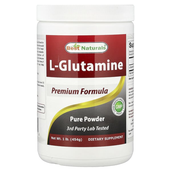 Best Naturals, L-Glutamine, 1 lb (454 g)