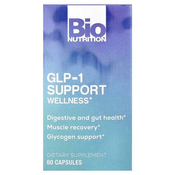 Bio Nutrition, GLP-1 Support Wellness, 60 Capsules