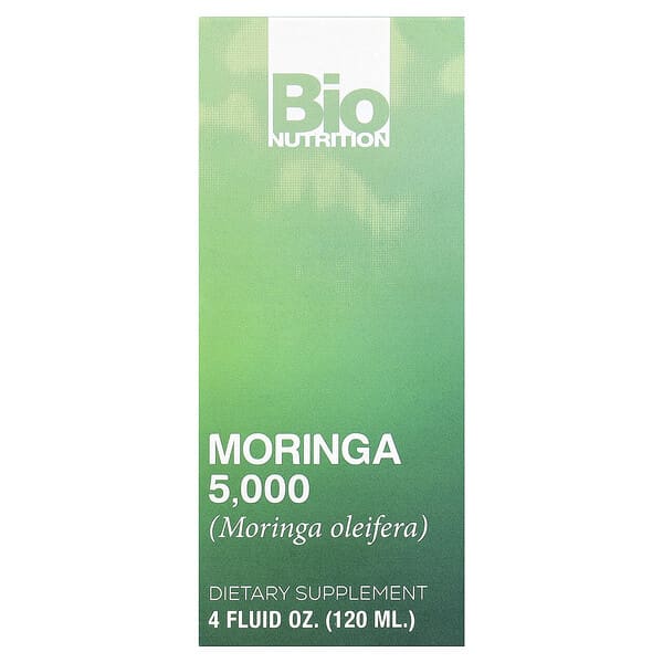 Bio Nutrition, Moringa 5,000, 4 fl oz (120 ml)