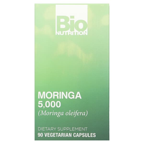 Bio Nutrition, Moringa 5,000, 5,000 mg, 90 Vegetarian Capsules