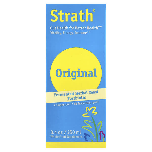 Bio-Strath, Original, Fermented Herbal Yeast Postbiotic, 8.4 oz (250 ml)