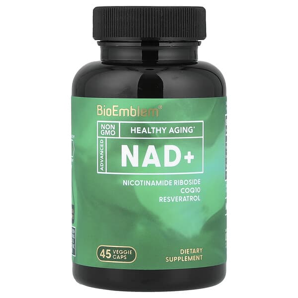 BioEmblem, NAD+ , 45 Veggie Caps