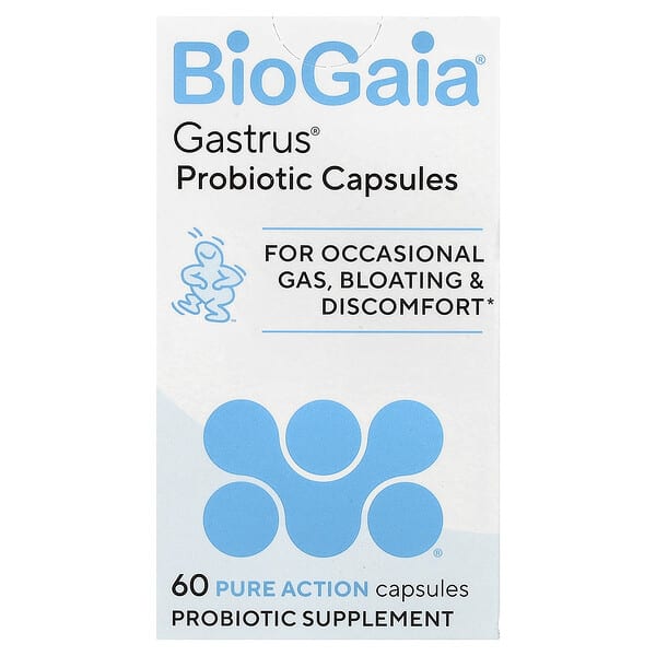 BioGaia, Gastrus® Probiotic Capsules, 60 Pure Action Capsules