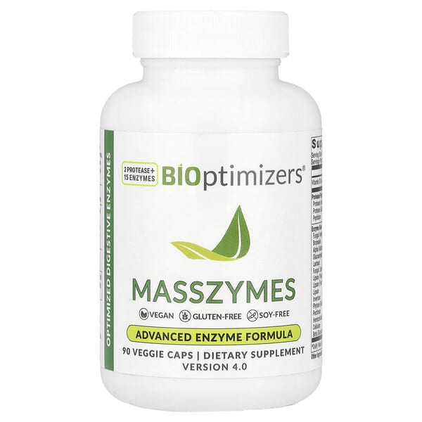 BIOptimizers, Masszymes, 90 Veggie Caps