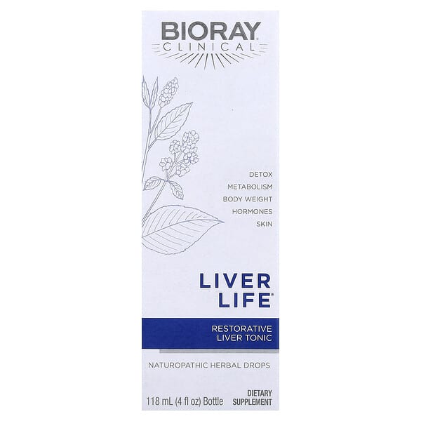 Bioray, Liver Life®, Restorative Liver Tonic, 4 fl oz (118 ml)