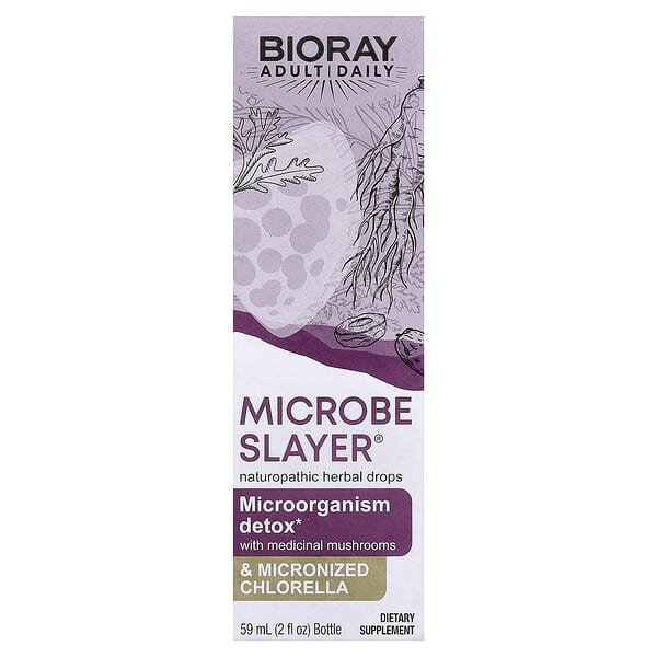 Bioray, Microbe Slayer®, Microorganism Detox, 2 fl oz (59 ml)