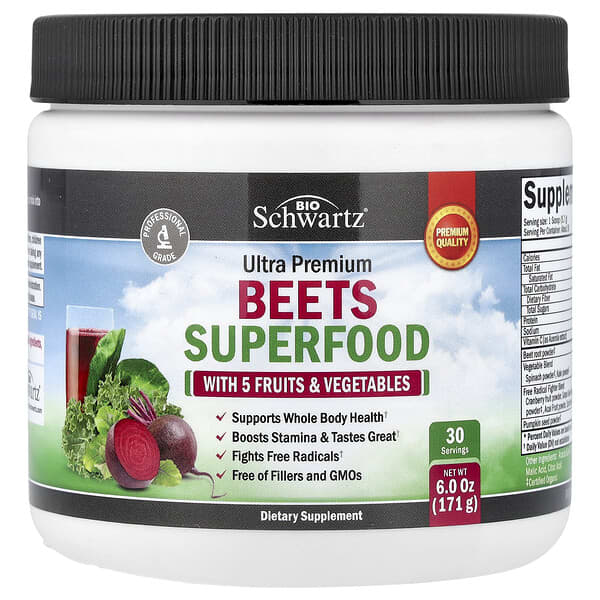 BioSchwartz, Beets Superfood, 6 oz (171 g)