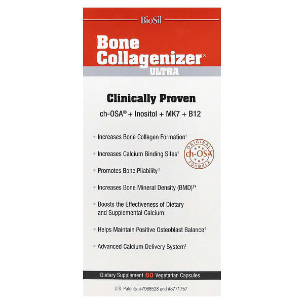 Biosil, Bone Collagenizer® Ultra, 60 Vegetarian Capsules