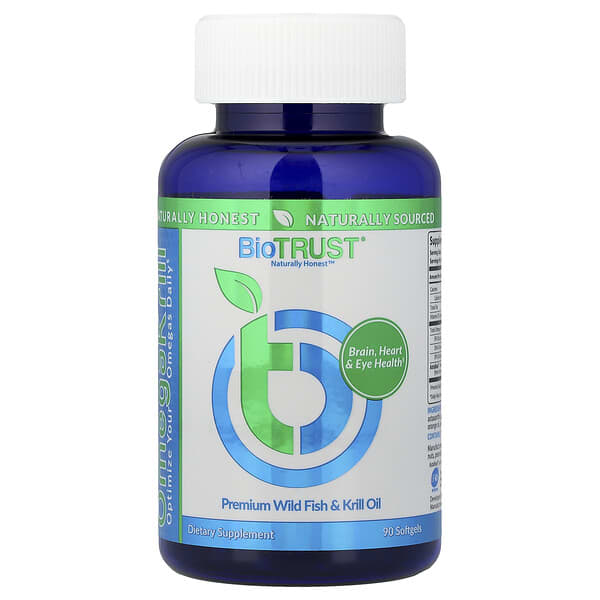 BioTRUST, OmegaKrill, 90 Softgels