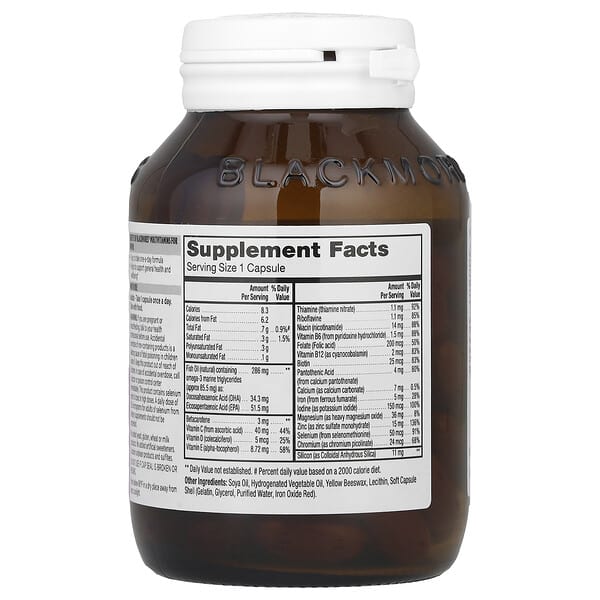 Alternative view of Blackmores, Multivitamins for Women, 60 Capsules