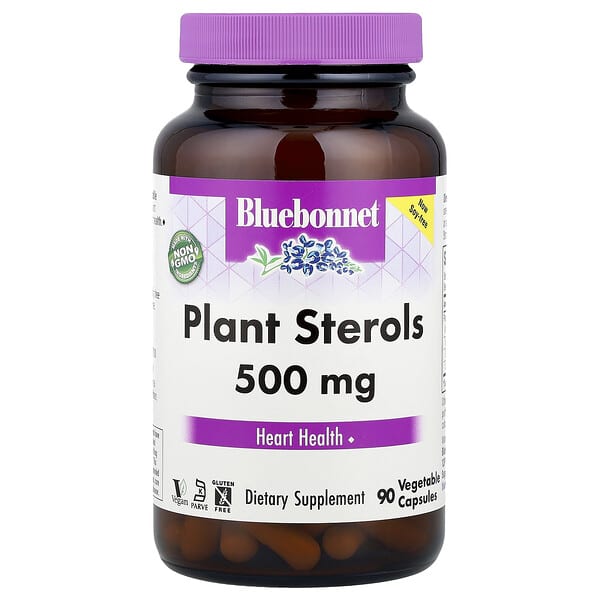 Bluebonnet Nutrition, Plant Sterols, 90 Vegetable Capsules