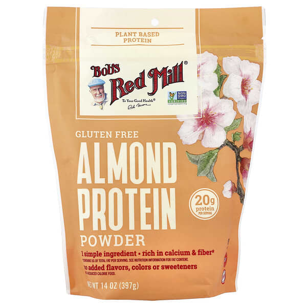 Bob's Red Mill, Almond Protein Powder, Gluten Free, 14 oz (397 g)