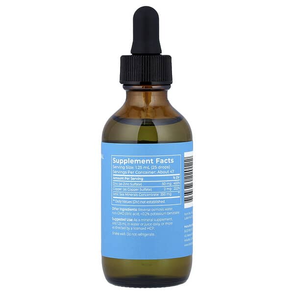 Alternative view of BodyBio, Liquid Mineral Zinc, 2 fl oz (59 ml)