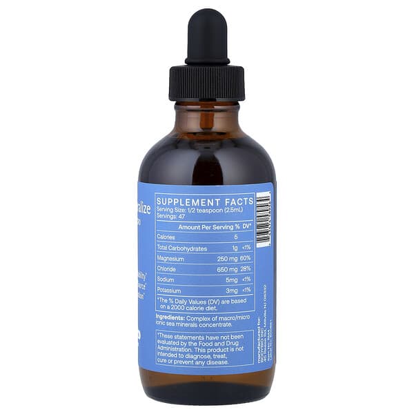 Alternative view of BodyBio, Remineralize, Macro + Micro Minerals, 4 fl oz (118 ml)