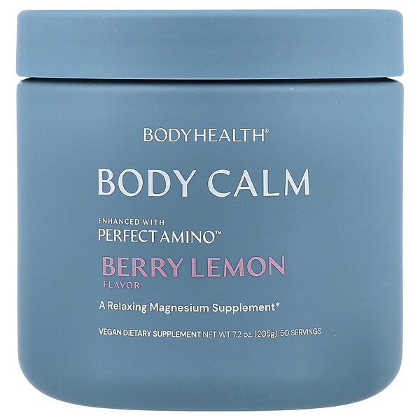 BodyHealth, Body Calm, Berry Lemon, 7.2 oz (205 g)