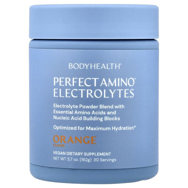 BodyHealth, Perfect Amino® Electrolytes, Orange, 5.7 oz (162 g)