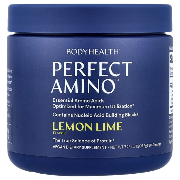 BodyHealth, Perfect Amino™, Lemon Lime, 7.25 oz (205.5 g)