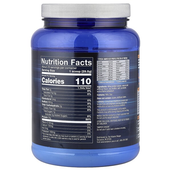 Alternative view of BodyTech, Whey Protein Isolate, Fruity Cereal, 1.5 lbs (680 g)