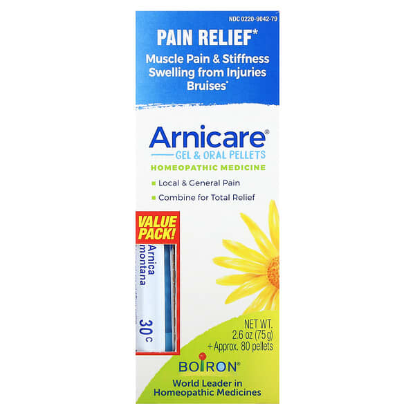 Boiron, Arnica Gel & Oral Pellets Value Pack, 2 Count