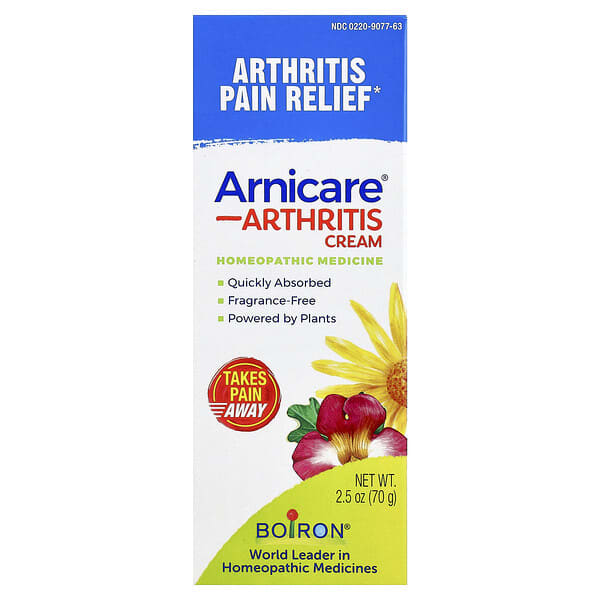 Boiron, Arnicare®, Arthritis Cream, Arthritis Pain Relief, 2.5 oz (70 g)