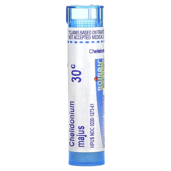 Boiron, Chelidonium Majus 30C, Nausea Relief, Approx 80 Pellets