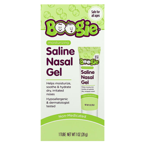 Boogie Wipes, Saline Nasal Gel, 1 oz (28 g)