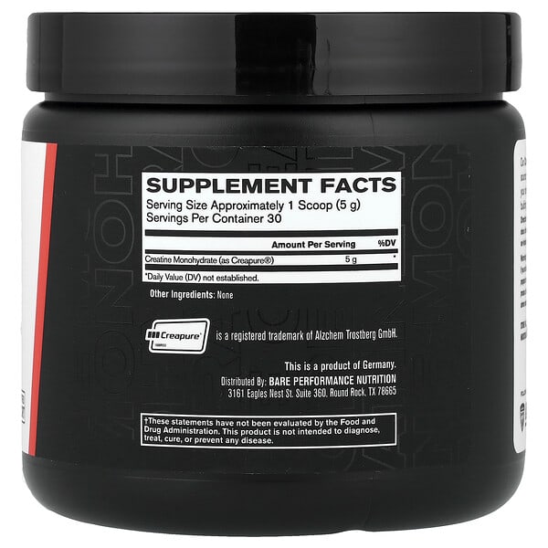 Alternative view of BPN, Creatine Monohydrate, Unflavored , 5.3 oz (150 g)