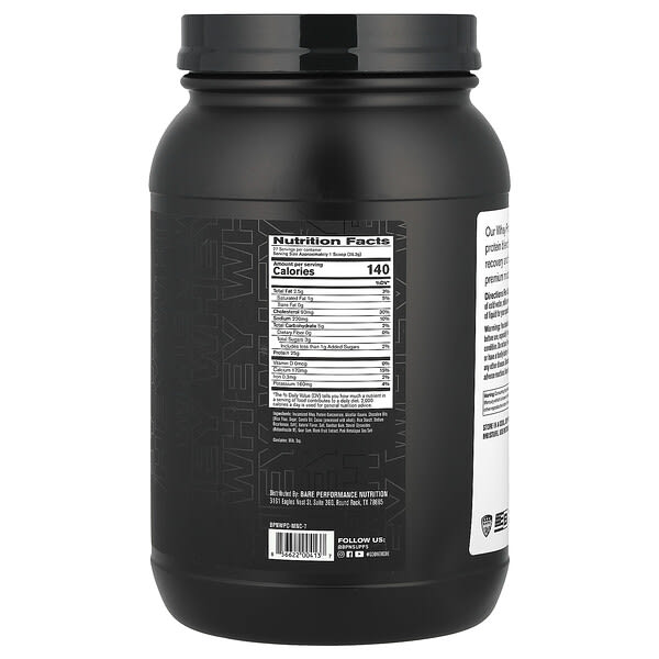 Alternative view of BPN, Whey Protein, Milk N' Cookies, 2 lbs 2.6 oz (980 g)