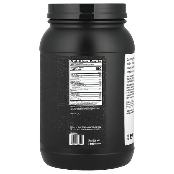 Alternative view of BPN, Whey Protein, Peanut Butter, 2 lbs 4.4 oz (1,031 g)