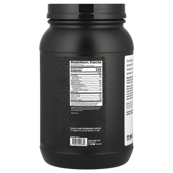 Alternative view of BPN, Whey Protein, Strawberry, 2 lbs (902 g)