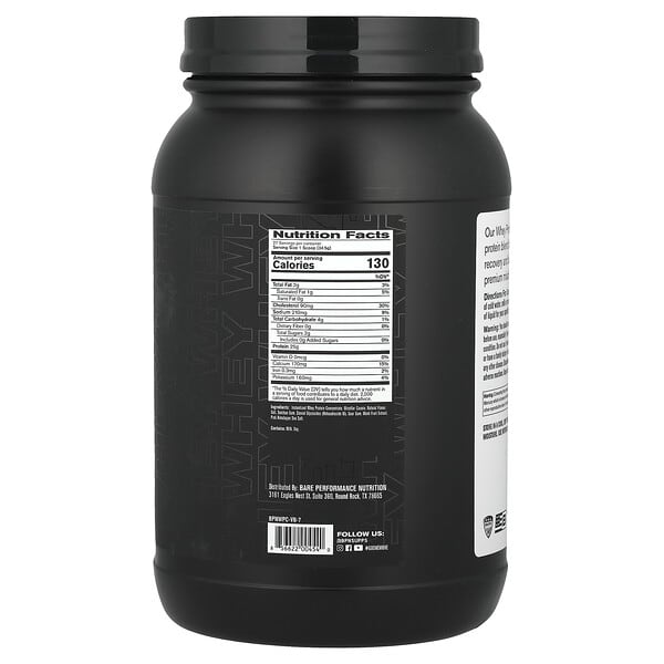 Alternative view of BPN, Whey Protein, Vanilla, 2 lbs 0.9 oz, (932 g)