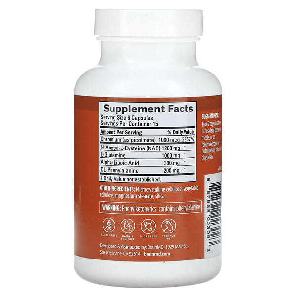 Alternative view of BrainMD, Craving Control, 90 Capsules