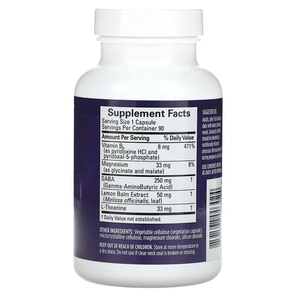 Alternative view of BrainMD, Gaba Calming Support, 90 Vegan Capsules