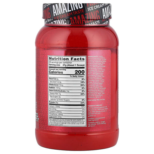 Alternative view of BSN, Syntha-6®, Cold Stone Creamery®, Mint Mint Chocolate Chocolate Chip™, 2.59 lbs (1.17 kg)