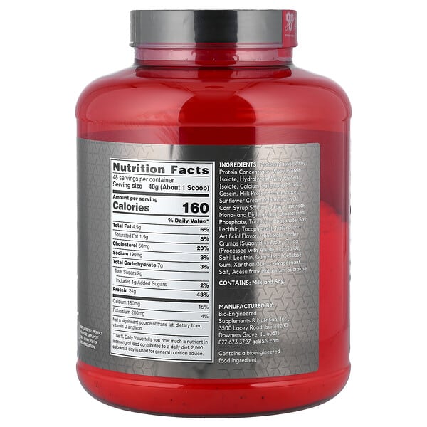 Alternative view of BSN, Syntha-6® Edge, Protein Powder Drink Mix, Cookies & Cream, 4.23 lb (1.92 kg)