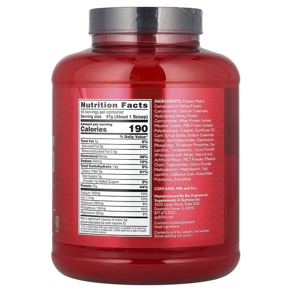 Alternative view of BSN, Syntha-6®, Ultra Premium Protein Matrix, Chocolate Milkshake, 5 lb (2.27 kg)