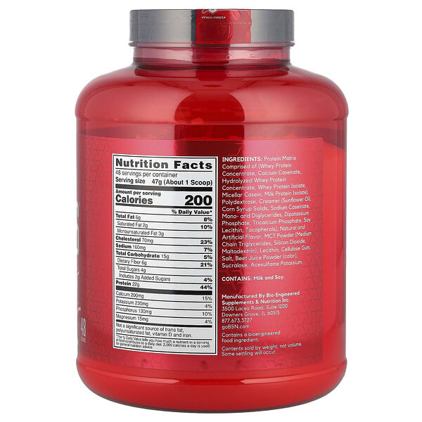 Alternative view of BSN, Syntha-6®, Ultra Premium Protein Matrix, Strawberry Milkshake, 5 lbs (2.27 kg)
