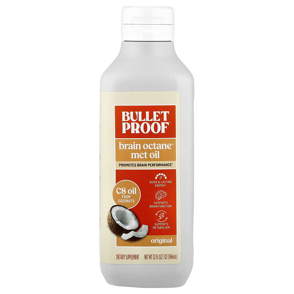 BulletProof, Brain Octane® MCT Oil, 32 fl oz (946 ml)