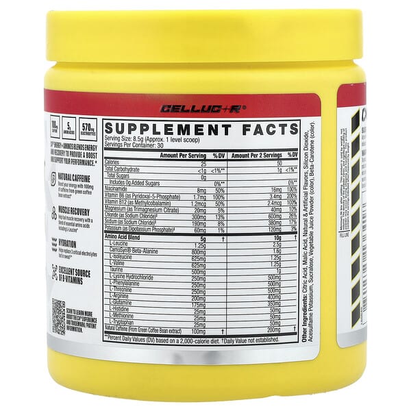 Alternative view of C4 / Cellucor, C4® Energy + Aminos, Fruit Punch, 9 oz (255 g)