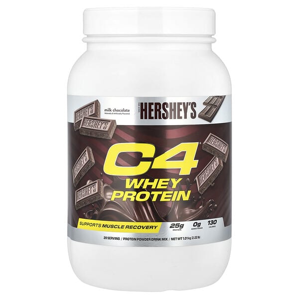 C4 / Cellucor, C4® Whey Protein, Hershey's Milk Chocolate , 2.22 lb (1.01 kg)