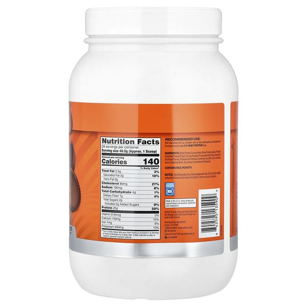 Alternative view of C4 / Cellucor, C4® Whey Protein, Reese's Peanut Butter & Chocolate, 2.48 lb (1.13 kg)