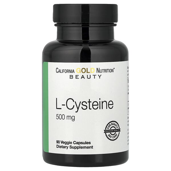 California Gold Nutrition, L-Cysteine, 500 mg, 90 Veggie Capsules