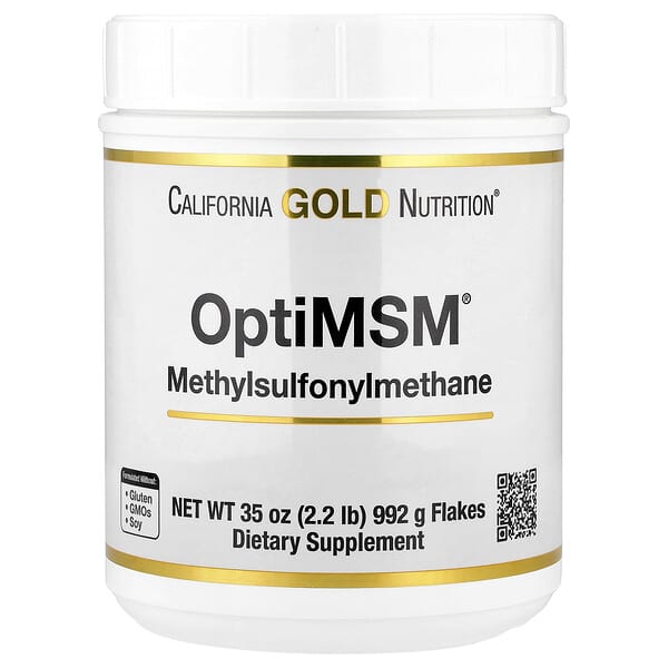 California Gold Nutrition, OptiMSM® Flakes, 35 oz (992 g)