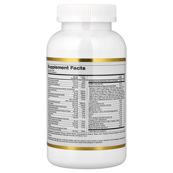 Alternative view of California Gold Nutrition, Super Immune, Seasonal Wellness Multivitamin, 240 Tablets