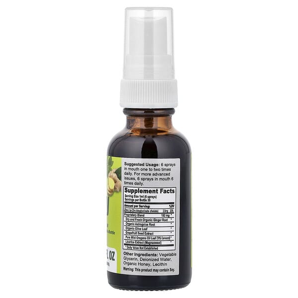 Alternative view of California Natural, Immunity Shots Spray, 1 oz (30 ml)