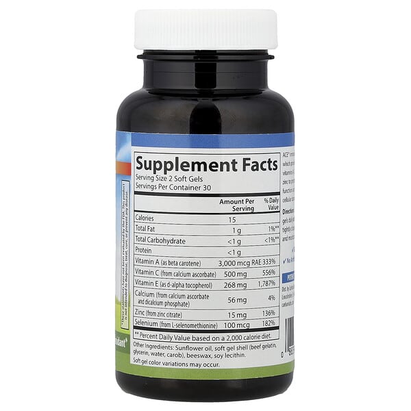 Alternative view of Carlson, Aces + Zn®, 60 Soft Gels