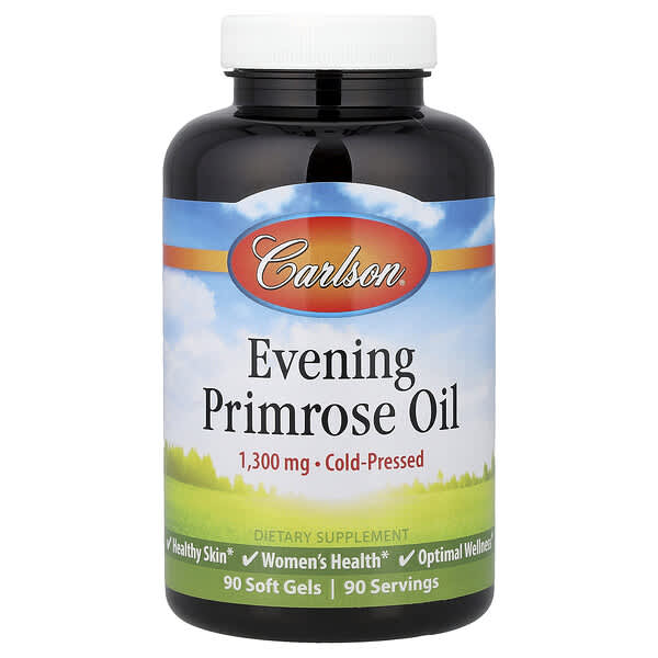 Carlson, Evening Primrose Oil, 90 Soft Gels